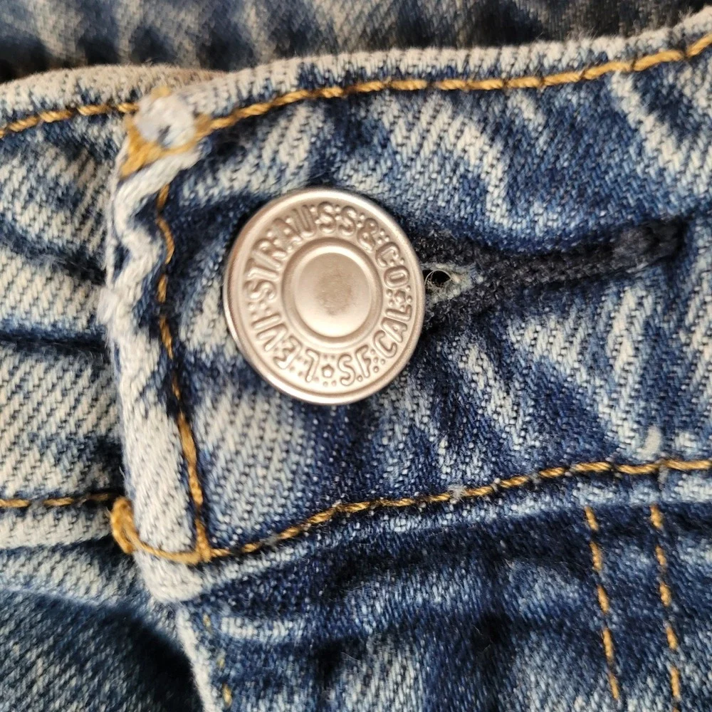 Levi Strauss & Co 514 Denim Collection Straight Blue Wash Jeans Men W40 L30